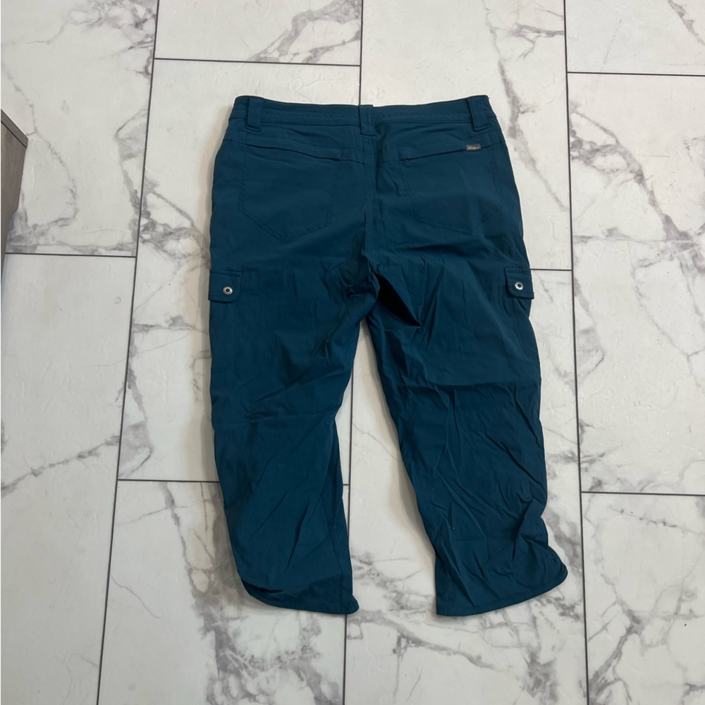 Eddie Bauer Blue Capris Casual Comfort - Picture 4 of 4